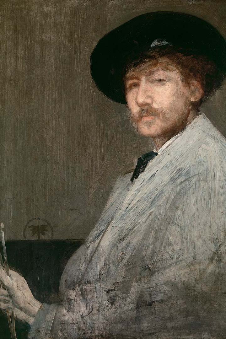 Self-Portrait of James Abbott McNeill Whistler, 1872